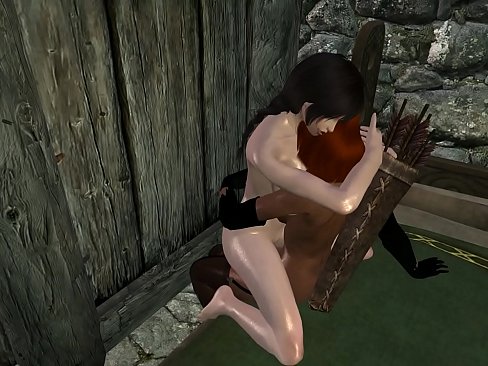 ❤️ 在度假的时候,用的是tsbbe和unpe最大演员的身体, succubus和nord ️ 性爱